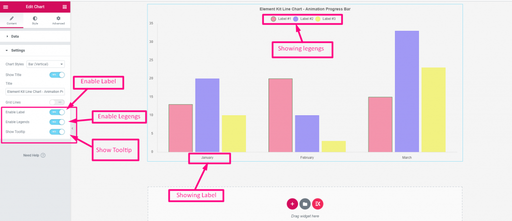 Learn how to create advanced charts through a complete documentation.