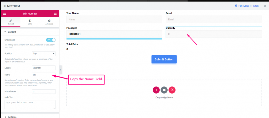 wordpress calculated fields form