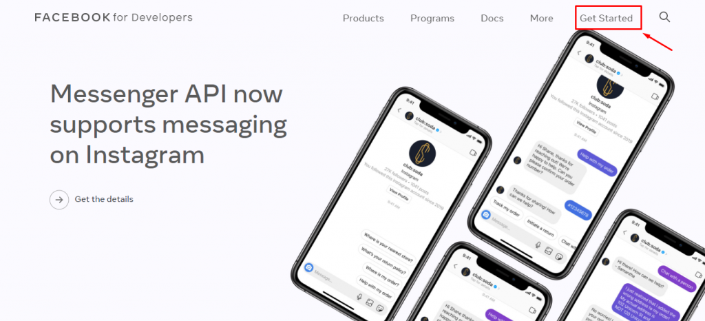 Get Started with Facebook Developers